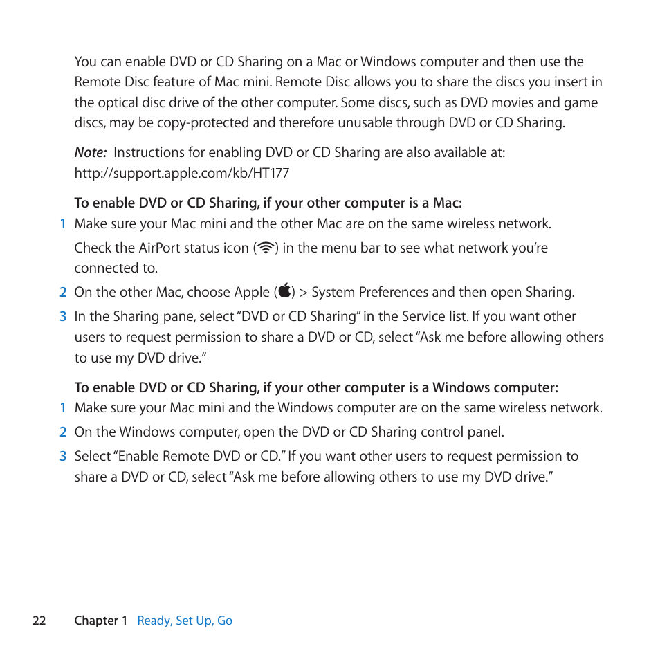 Apple Mac mini (Mid 2011) User Manual | Page 22 / 84