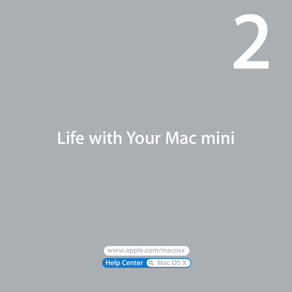 Life with your mac mini | Apple Mac mini (Mid 2011) User Manual | Page 27 / 84