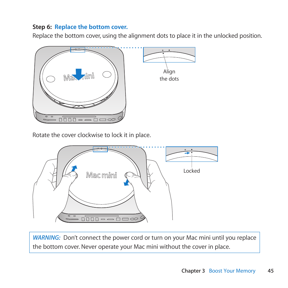 Apple Mac mini (Mid 2011) User Manual | Page 45 / 84