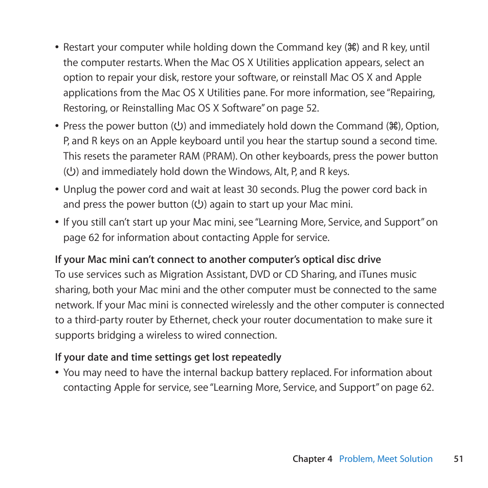 Apple Mac mini (Mid 2011) User Manual | Page 51 / 84