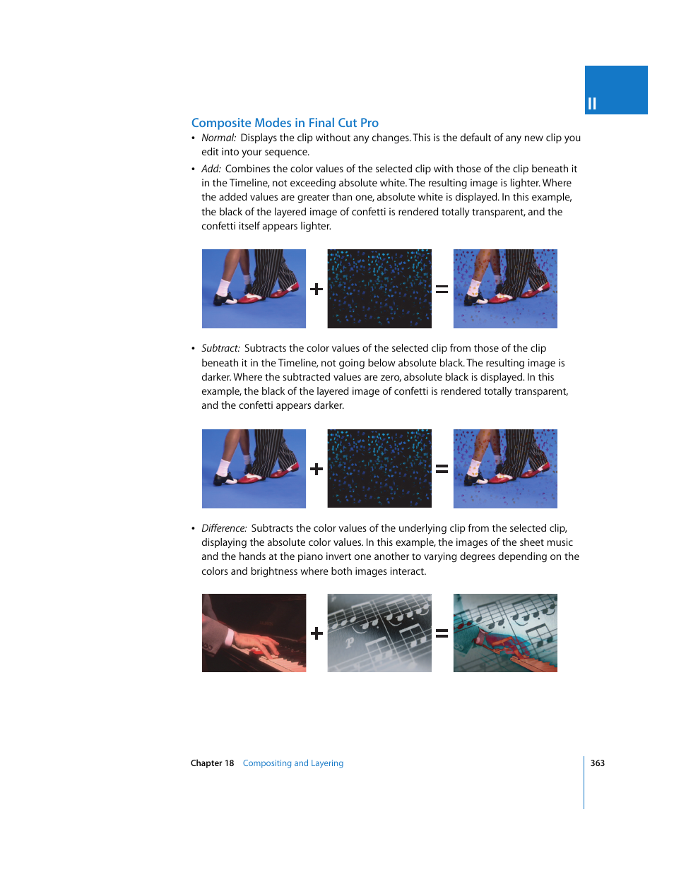 Composite modes in final cut pro | Apple Final Cut Pro 5 User Manual | Page 1150 / 1868