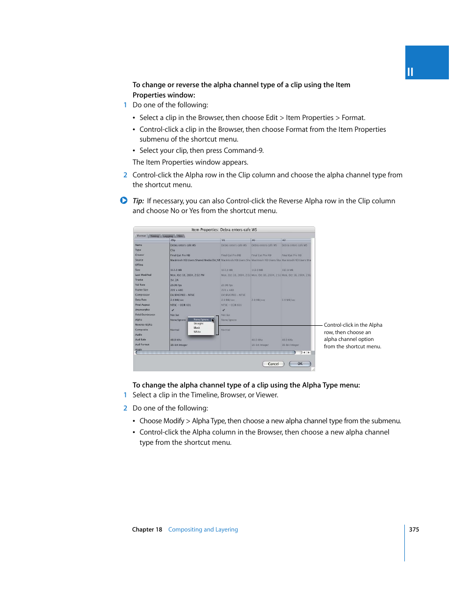 Apple Final Cut Pro 5 User Manual | Page 1162 / 1868