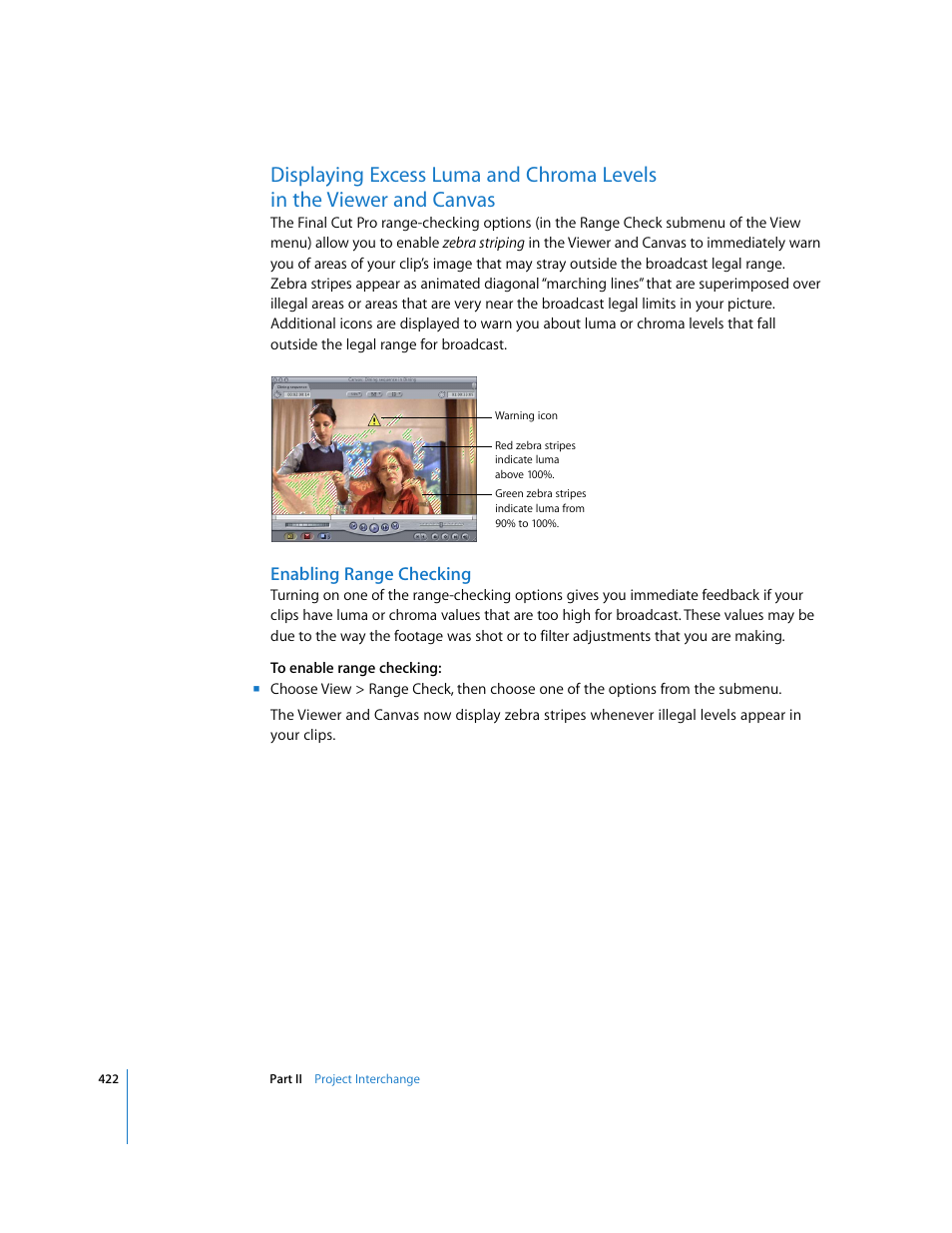 Enabling range checking | Apple Final Cut Pro 5 User Manual | Page 1209 / 1868