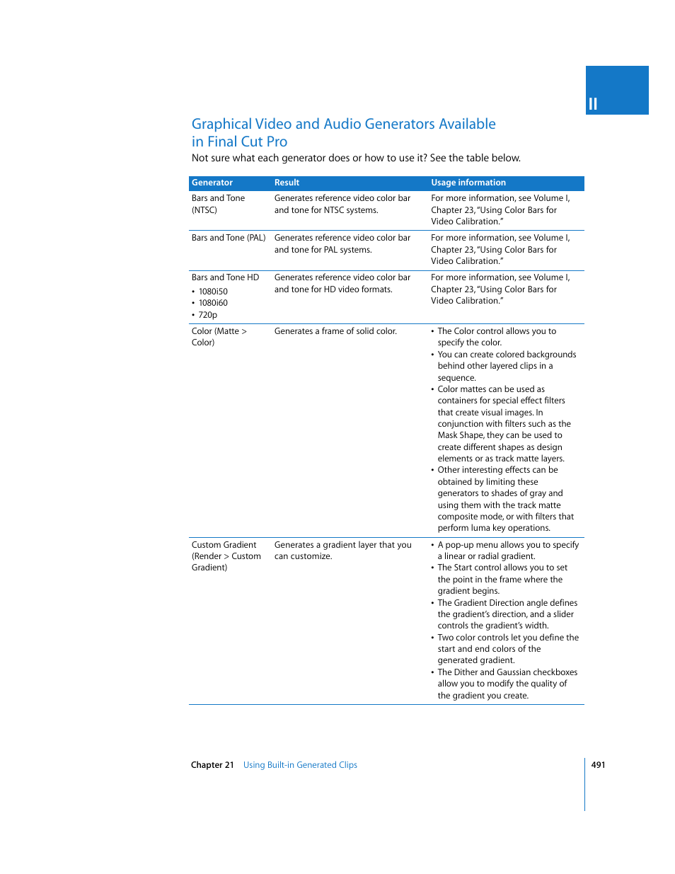 P. 491) | Apple Final Cut Pro 5 User Manual | Page 1278 / 1868