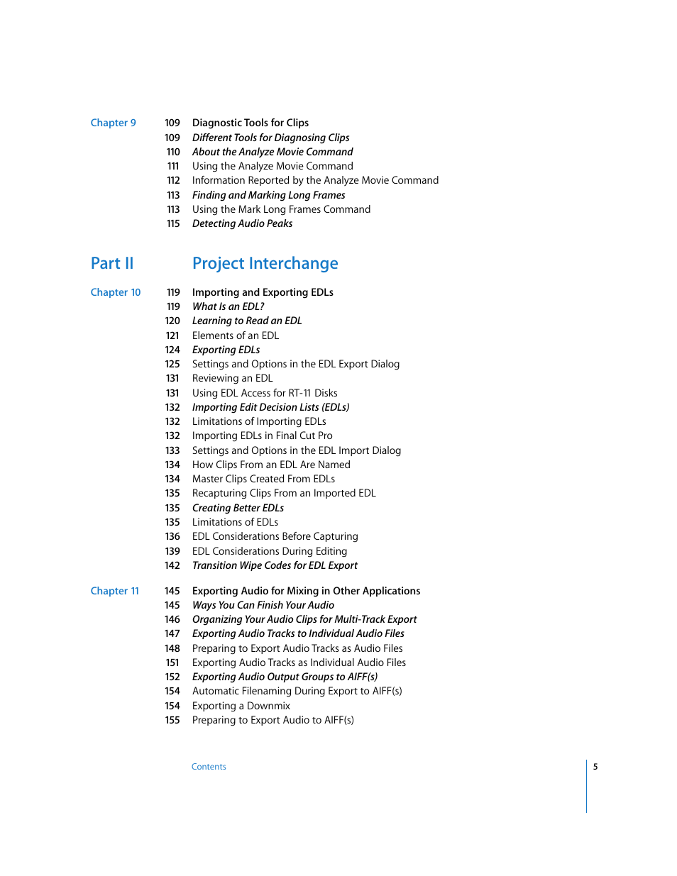 Part ii project interchange | Apple Final Cut Pro 5 User Manual | Page 1356 / 1868