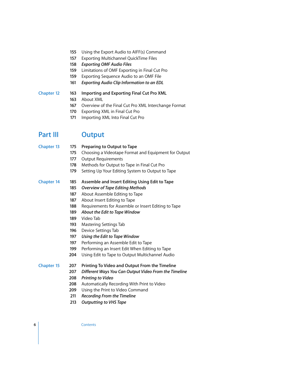 Part iii output | Apple Final Cut Pro 5 User Manual | Page 1357 / 1868