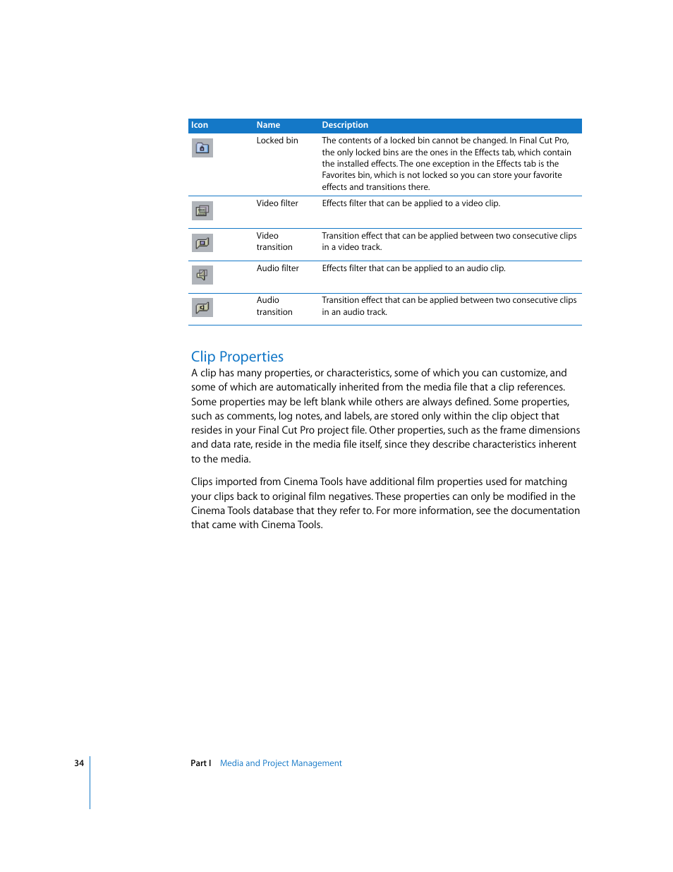 Clip properties, P. 34) | Apple Final Cut Pro 5 User Manual | Page 1385 / 1868