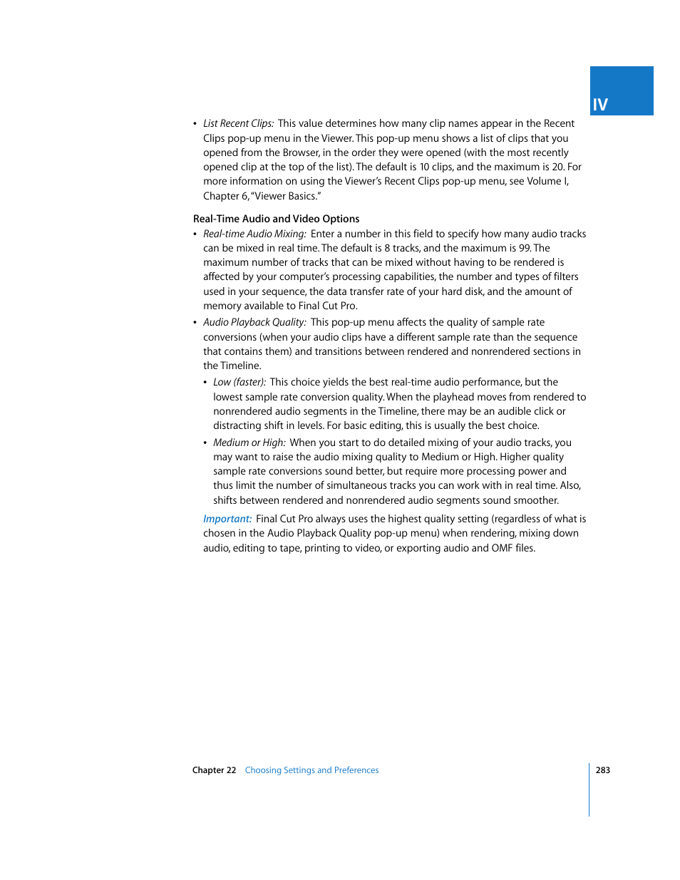 Apple Final Cut Pro 5 User Manual | Page 1634 / 1868