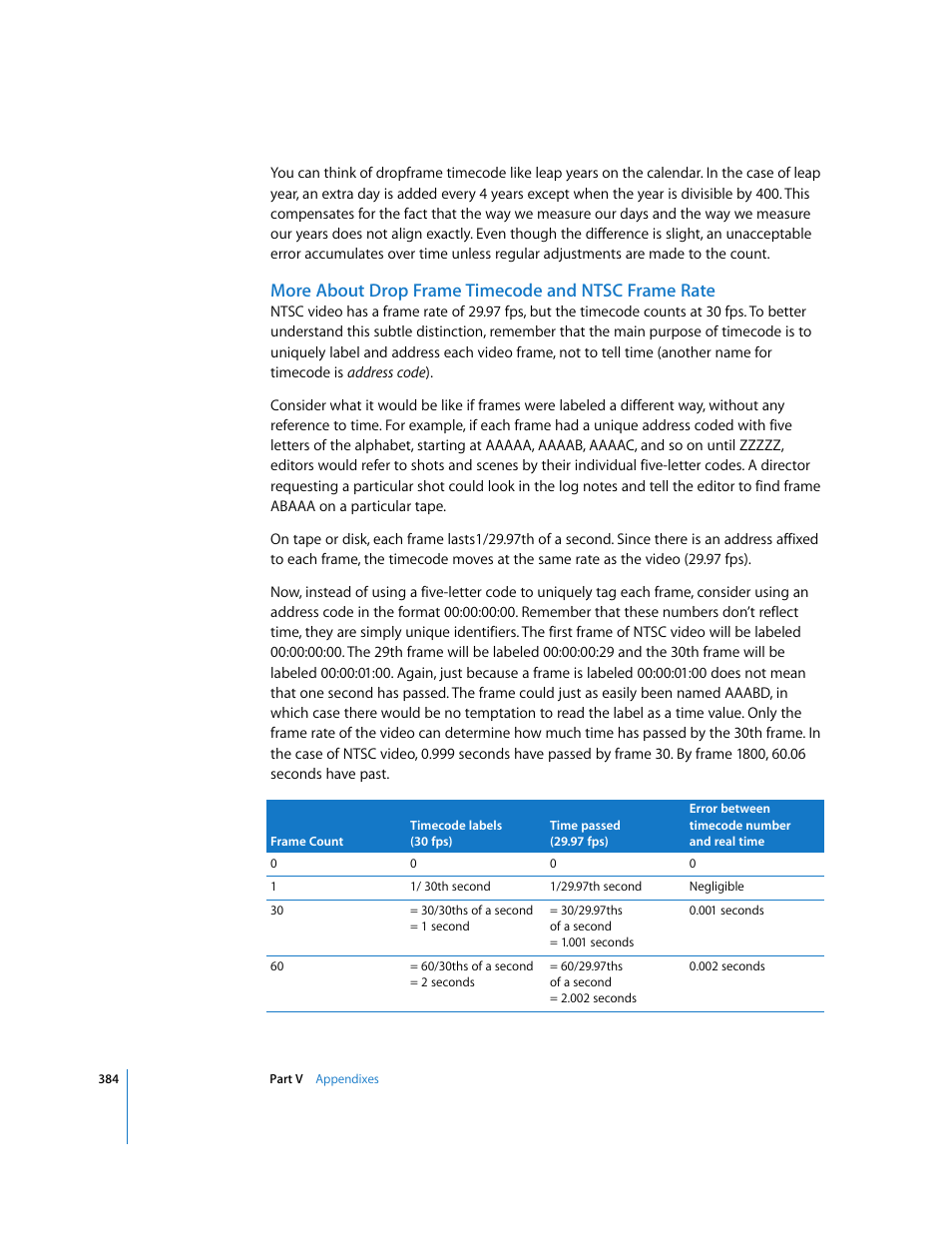 More about drop frame timecode and ntsc frame rate | Apple Final Cut Pro 5 User Manual | Page 1735 / 1868