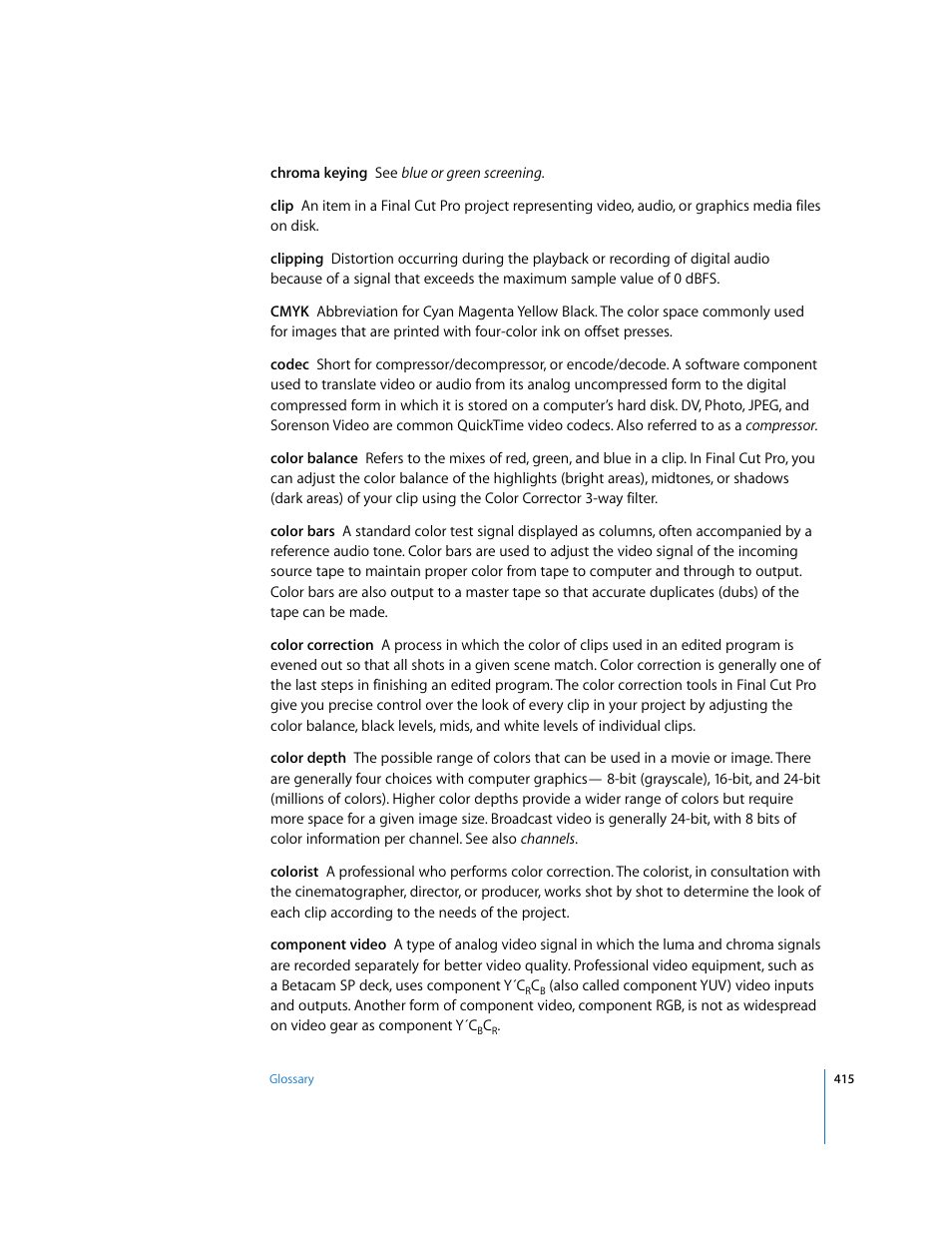 Apple Final Cut Pro 5 User Manual | Page 1766 / 1868