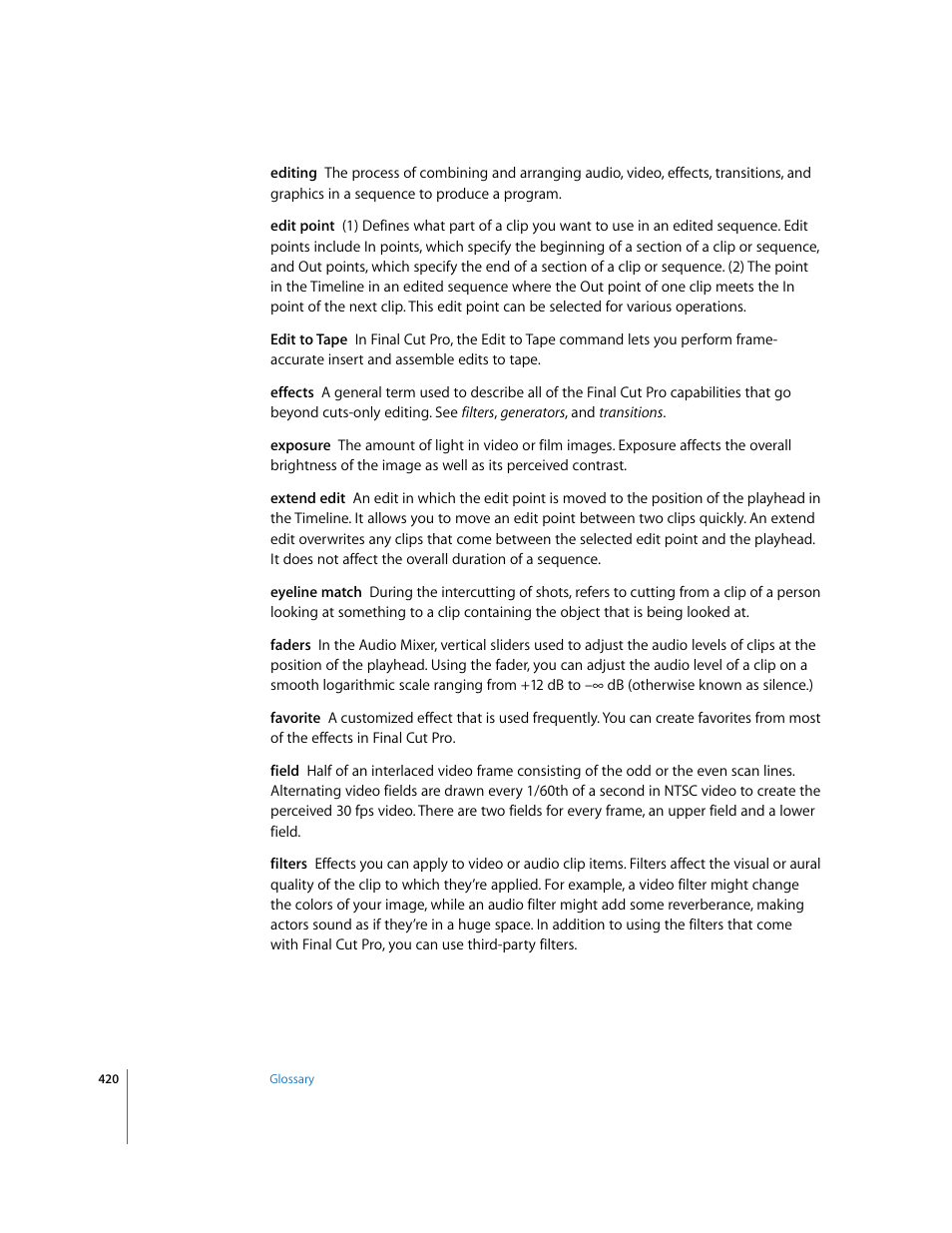 Apple Final Cut Pro 5 User Manual | Page 1771 / 1868