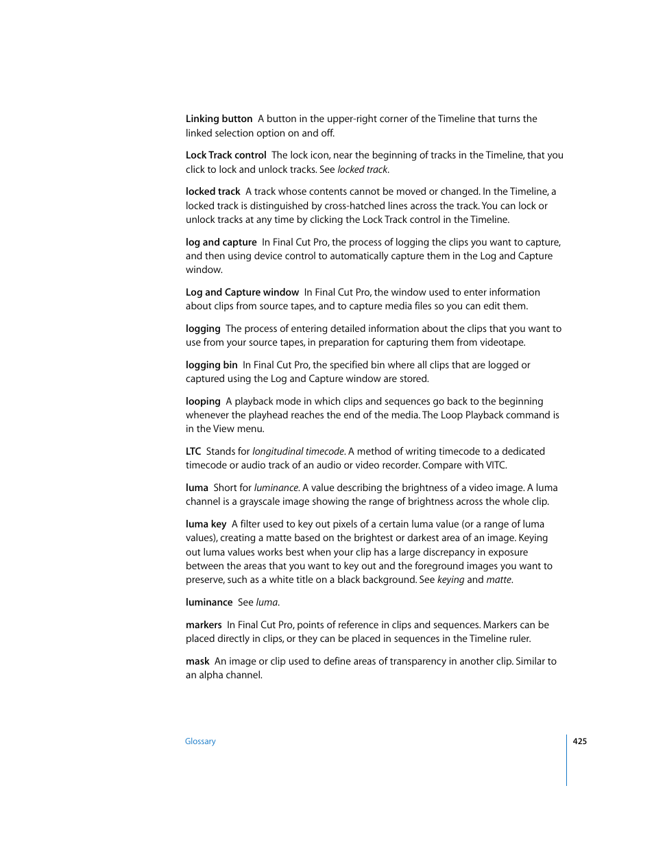 Apple Final Cut Pro 5 User Manual | Page 1776 / 1868
