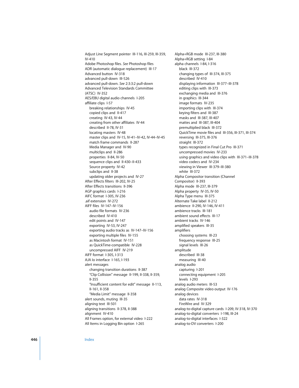 Apple Final Cut Pro 5 User Manual | Page 1797 / 1868