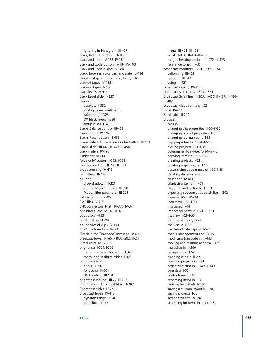 Apple Final Cut Pro 5 User Manual | Page 1806 / 1868