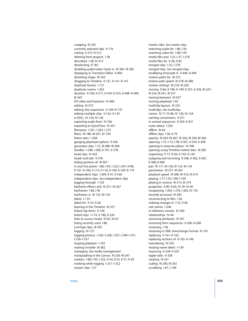 Apple Final Cut Pro 5 User Manual | Page 1810 / 1868