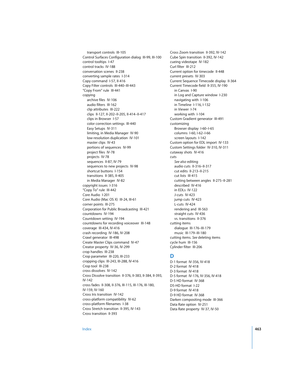 Apple Final Cut Pro 5 User Manual | Page 1814 / 1868