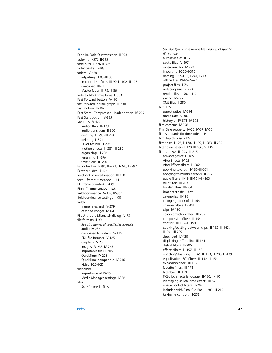 Apple Final Cut Pro 5 User Manual | Page 1822 / 1868