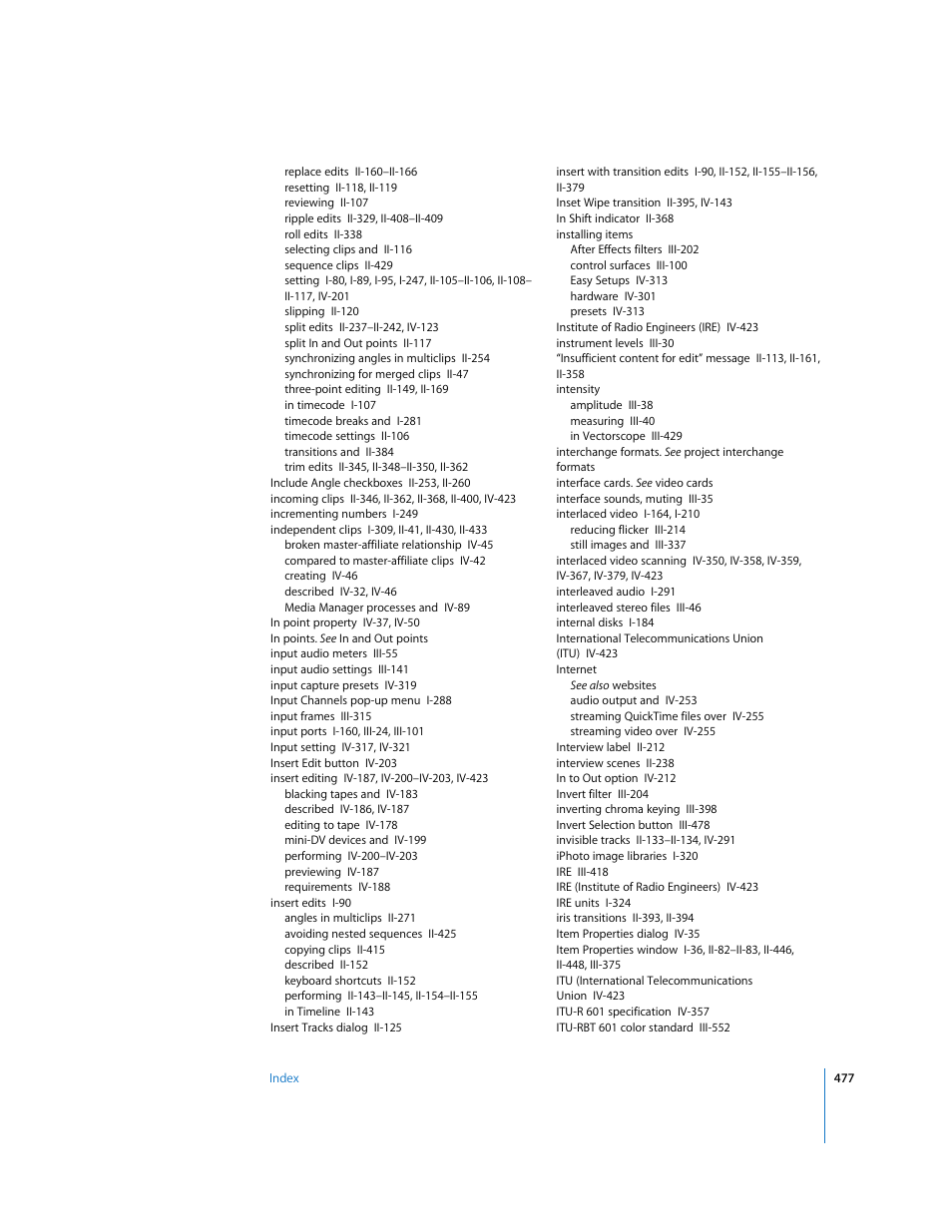 Apple Final Cut Pro 5 User Manual | Page 1828 / 1868