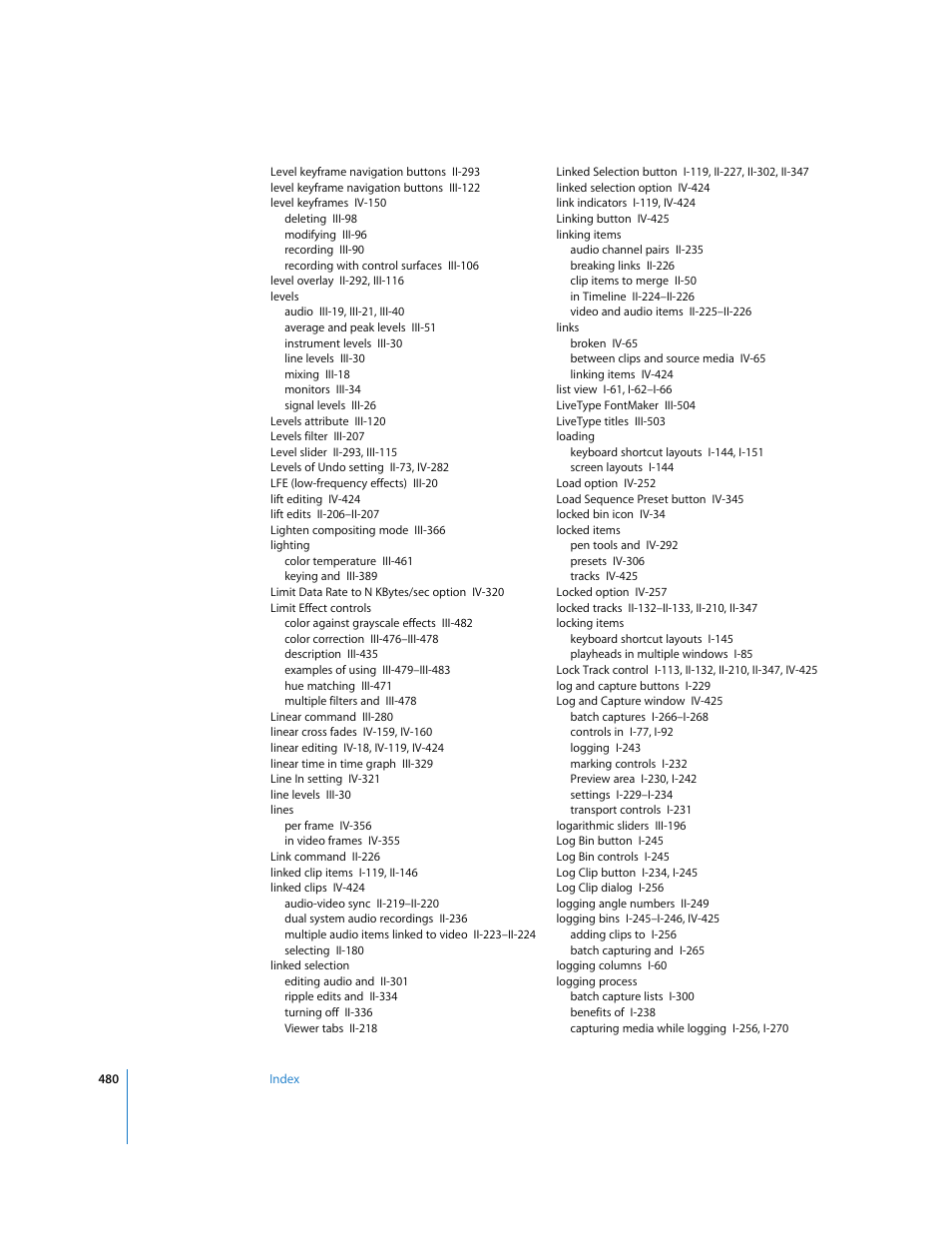 Apple Final Cut Pro 5 User Manual | Page 1831 / 1868