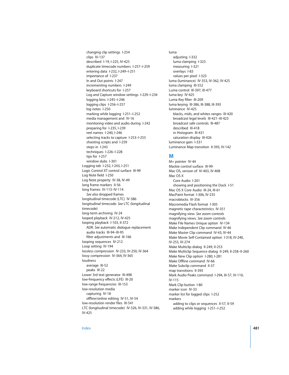 Apple Final Cut Pro 5 User Manual | Page 1832 / 1868