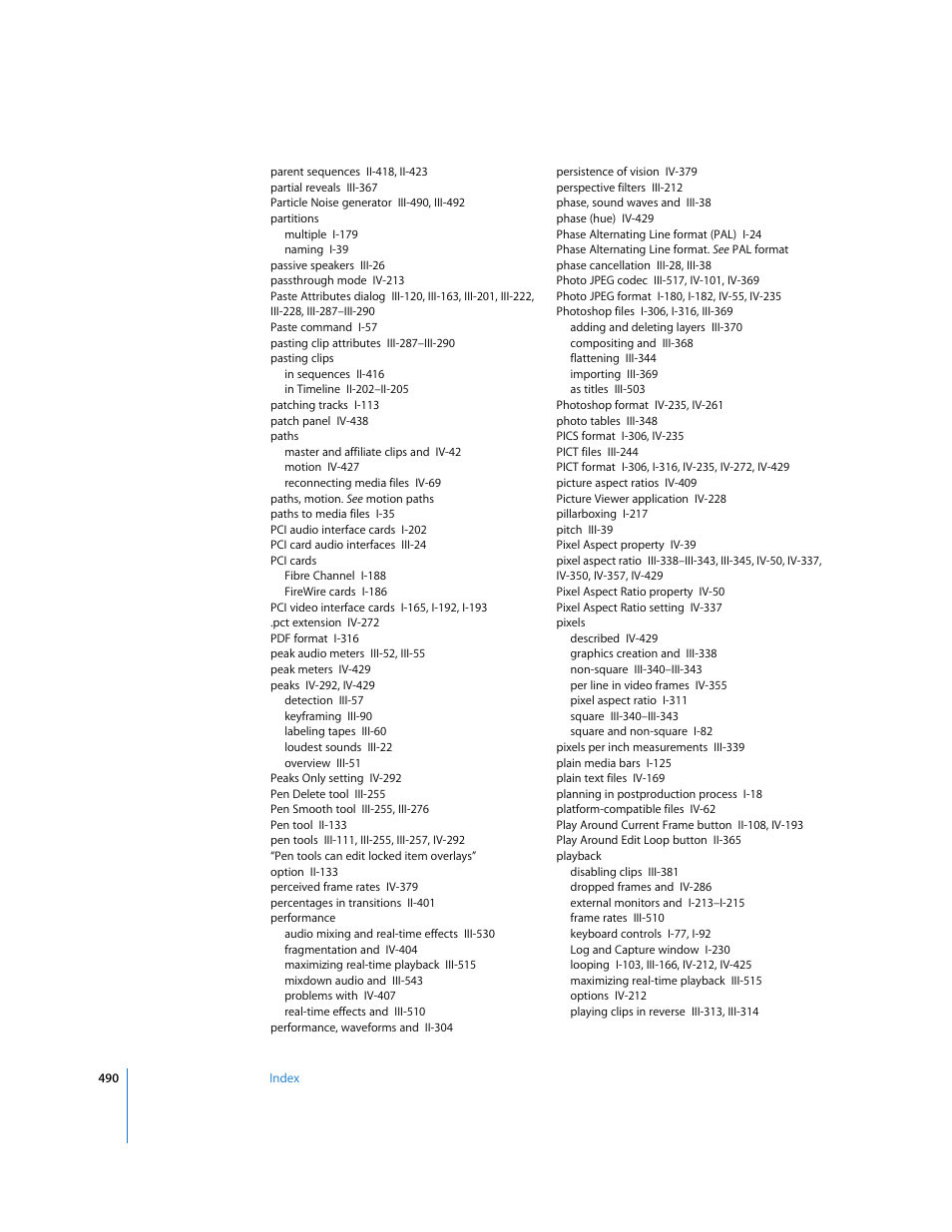 Apple Final Cut Pro 5 User Manual | Page 1841 / 1868