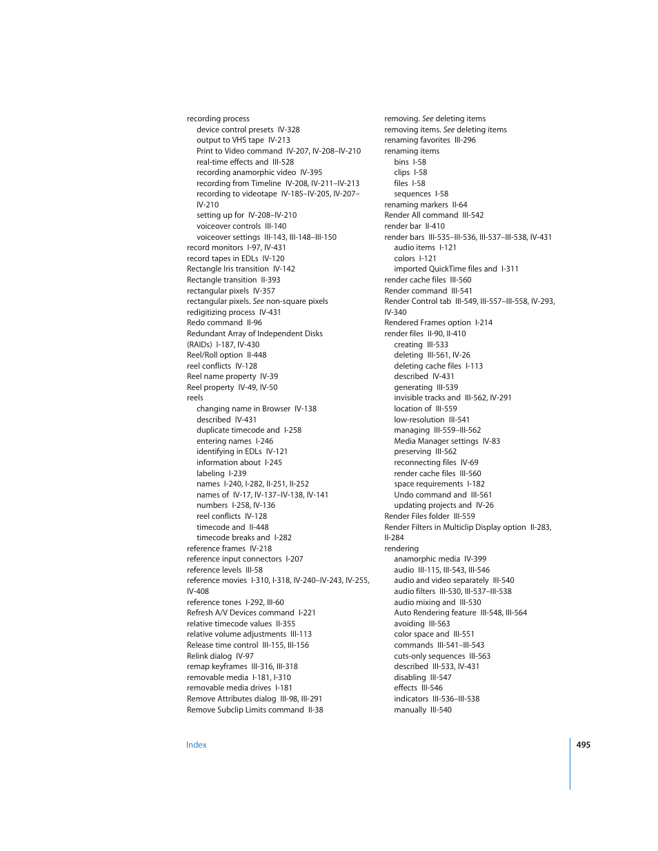 Apple Final Cut Pro 5 User Manual | Page 1846 / 1868