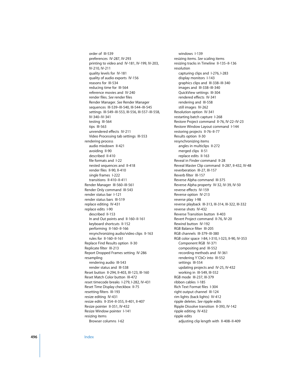 Apple Final Cut Pro 5 User Manual | Page 1847 / 1868