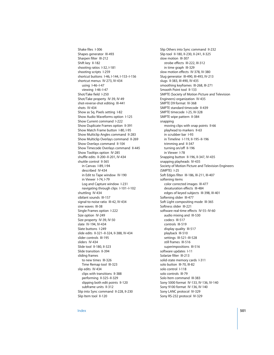 Apple Final Cut Pro 5 User Manual | Page 1852 / 1868