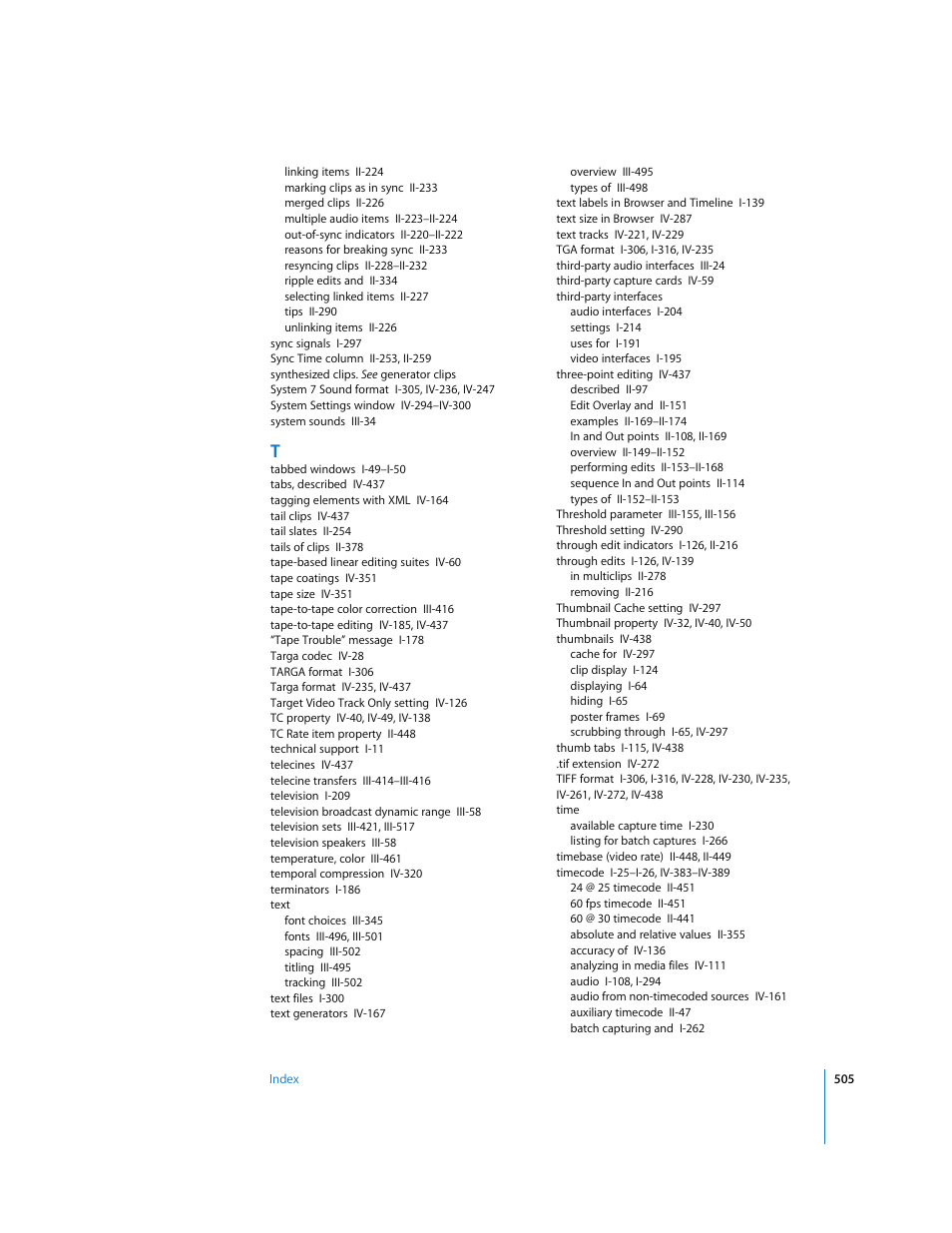 Apple Final Cut Pro 5 User Manual | Page 1856 / 1868