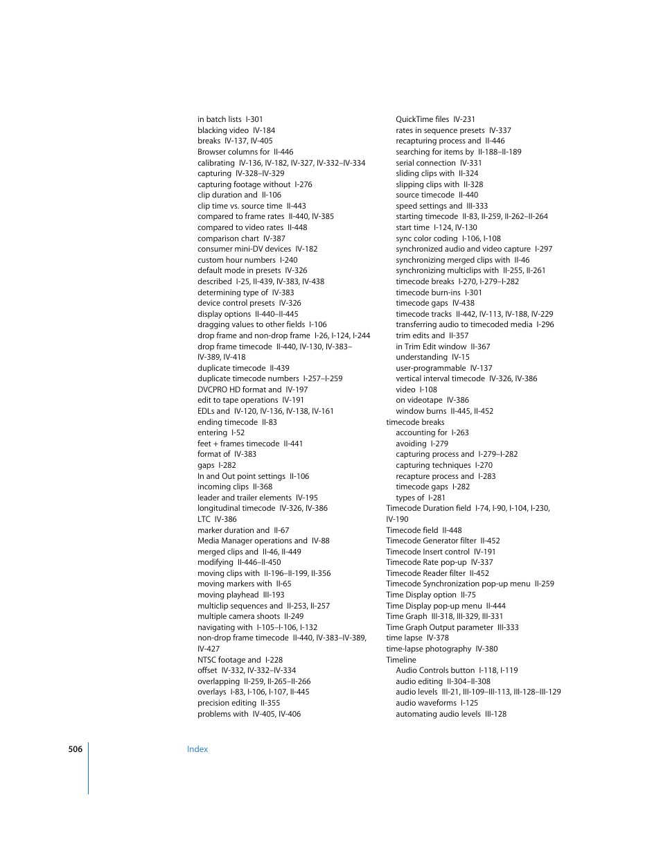 Apple Final Cut Pro 5 User Manual | Page 1857 / 1868