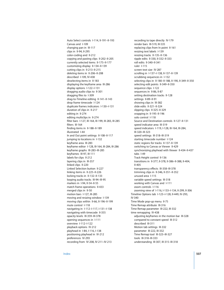 Apple Final Cut Pro 5 User Manual | Page 1858 / 1868