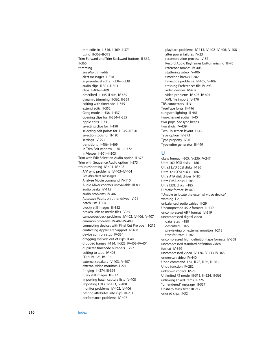 Apple Final Cut Pro 5 User Manual | Page 1861 / 1868