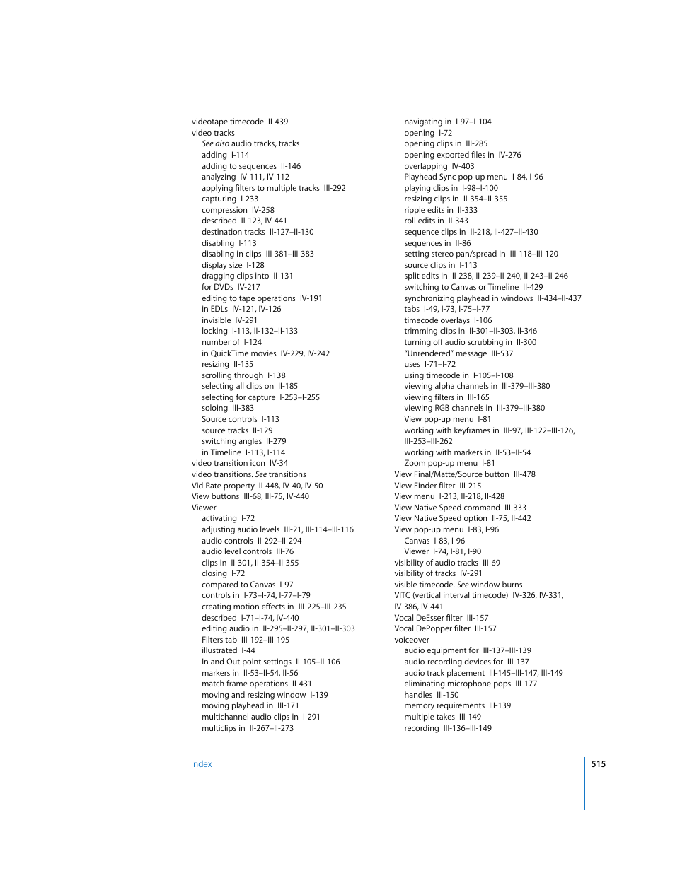 Apple Final Cut Pro 5 User Manual | Page 1866 / 1868