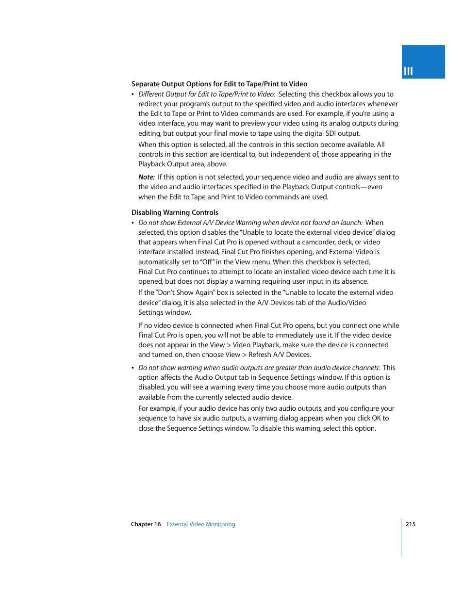 Apple Final Cut Pro 5 User Manual | Page 216 / 1868