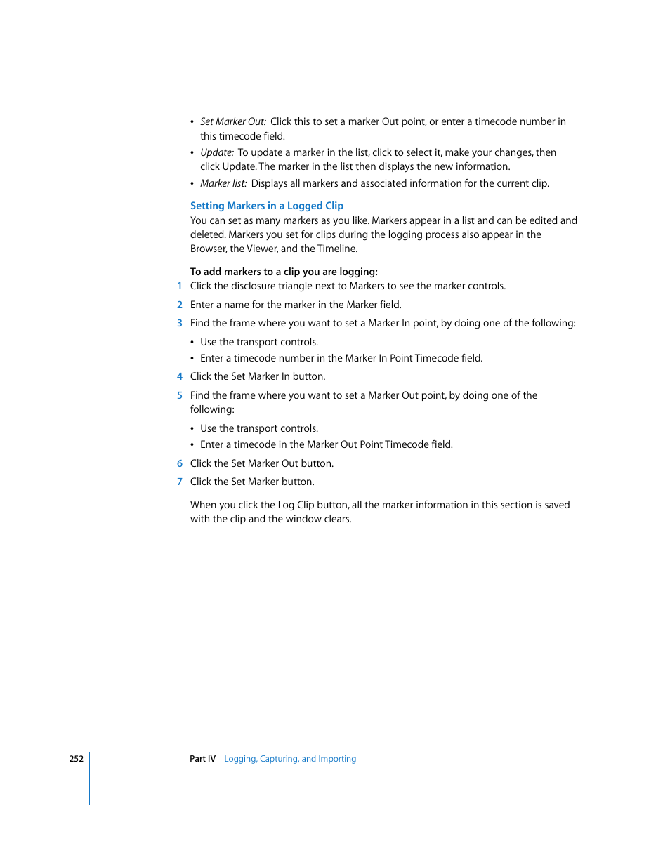 Apple Final Cut Pro 5 User Manual | Page 253 / 1868