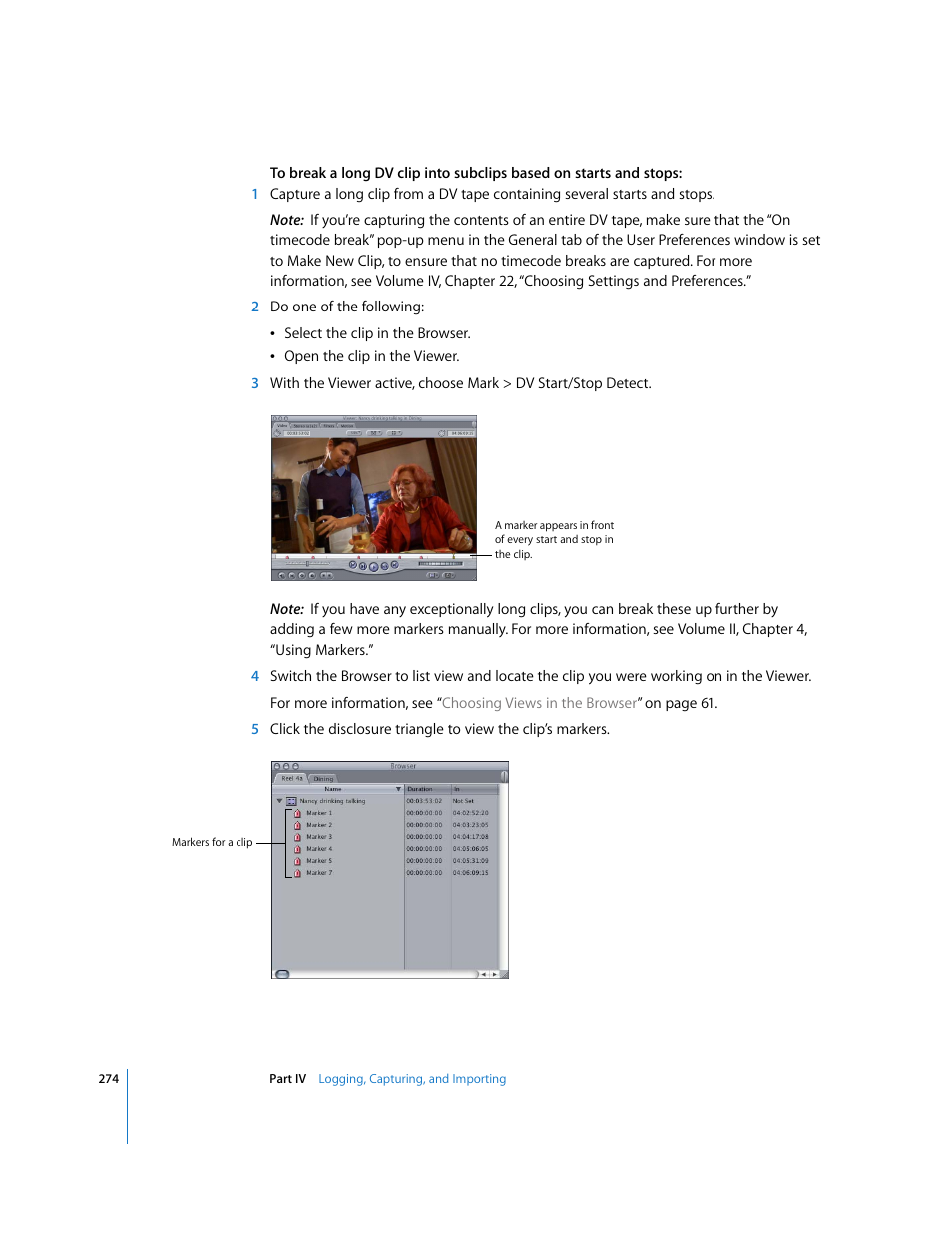 Apple Final Cut Pro 5 User Manual | Page 275 / 1868