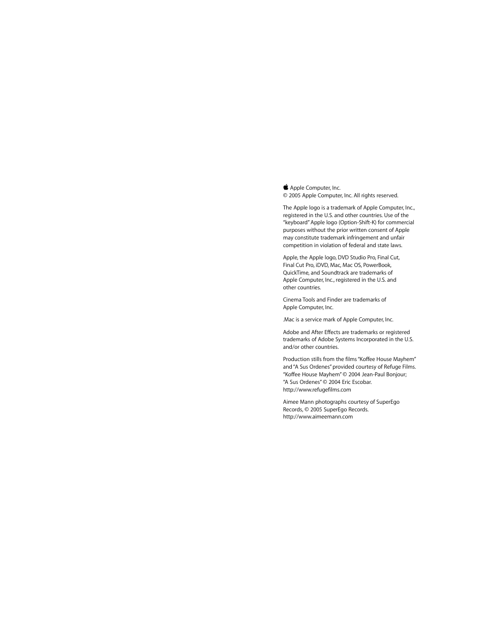 Apple Final Cut Pro 5 User Manual | Page 337 / 1868