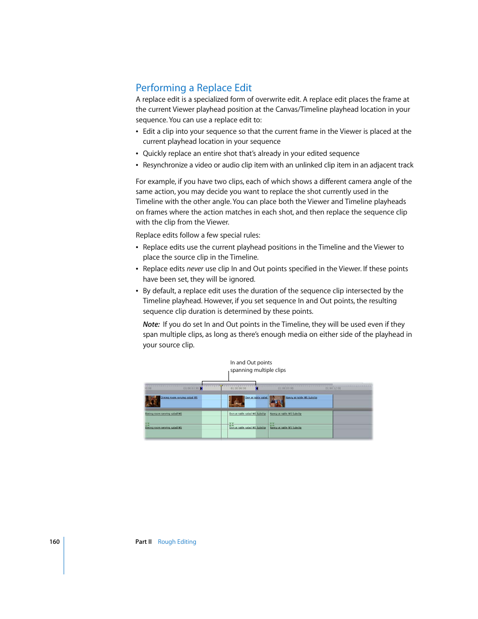 Performing a replace edit | Apple Final Cut Pro 5 User Manual | Page 495 / 1868