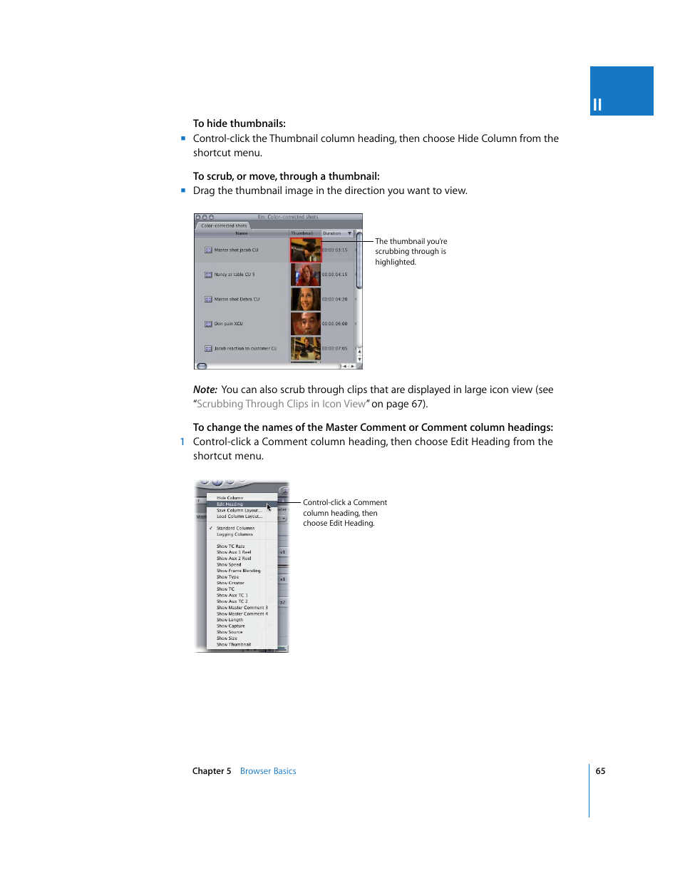 Apple Final Cut Pro 5 User Manual | Page 66 / 1868