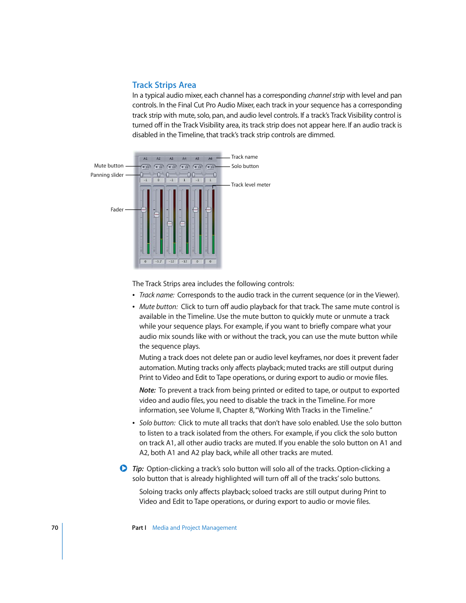 Track strips area, Er (see | Apple Final Cut Pro 5 User Manual | Page 857 / 1868