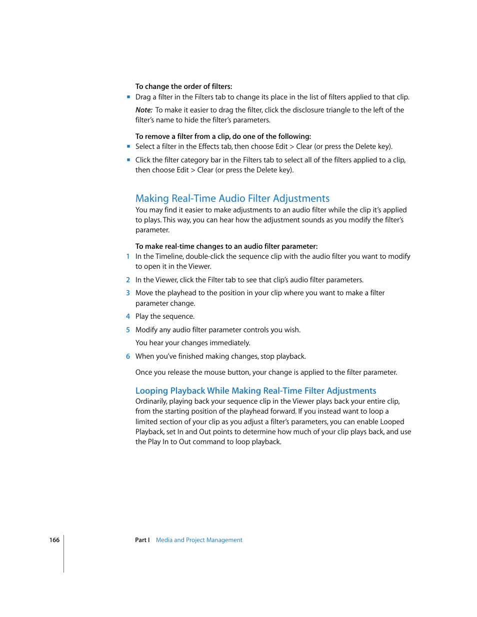 Making real-time audio filter adjustments | Apple Final Cut Pro 5 User Manual | Page 953 / 1868