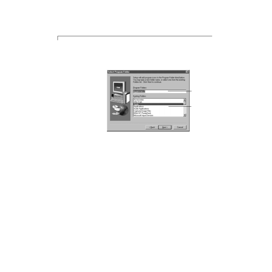 Doing a custom installation | Apple AppleWorks 5 : Windows 95/NT 4.0 User Manual | Page 8 / 19