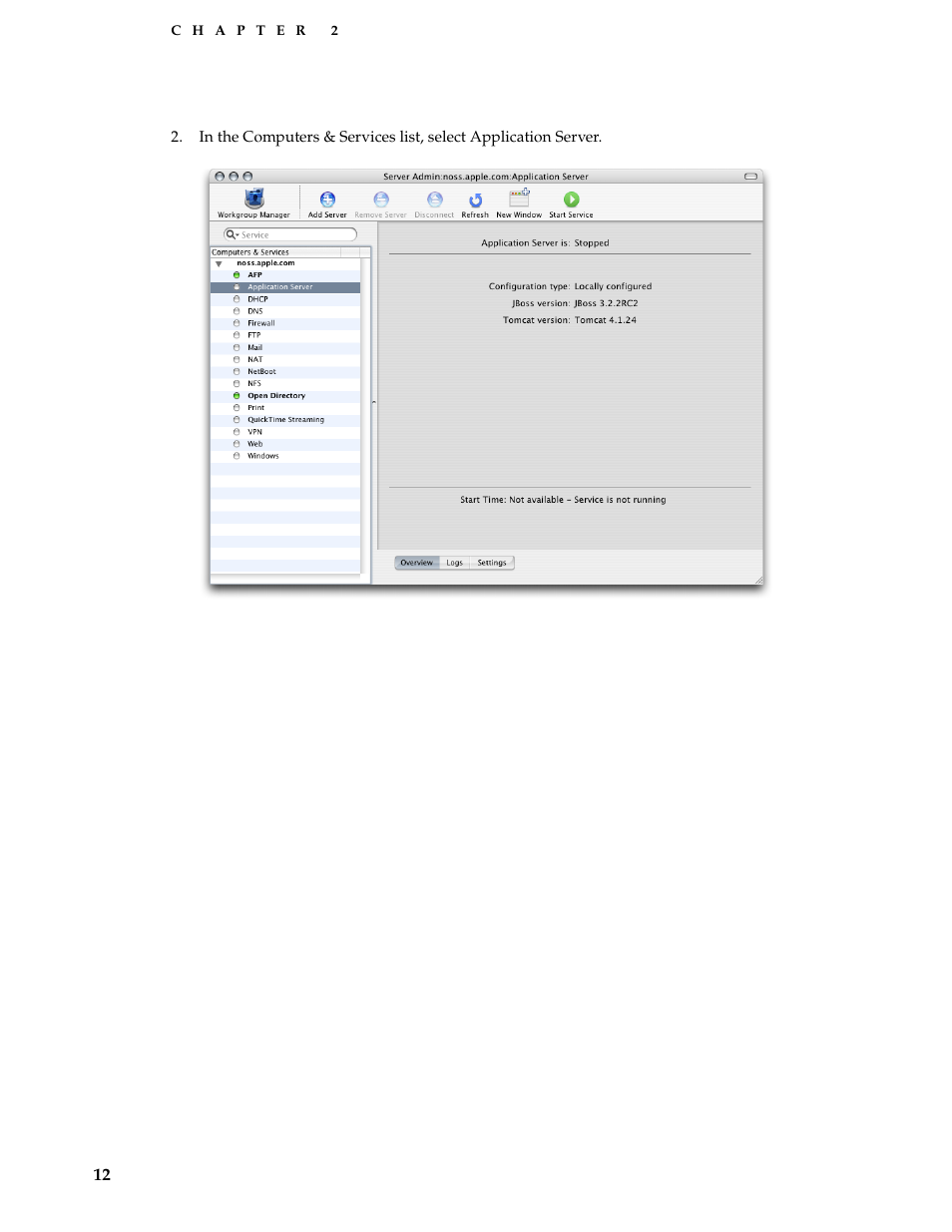 Apple Mac OS X Server v10.3 User Manual | Page 12 / 56