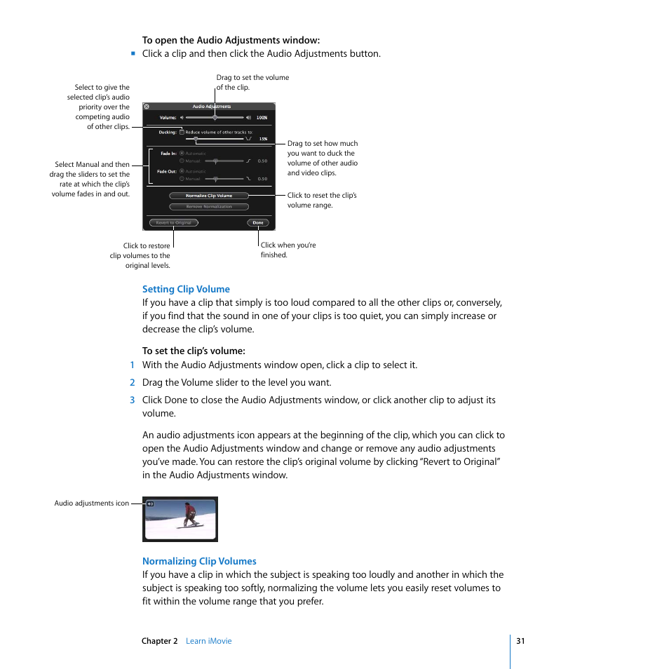 Apple iMovie '08 User Manual | Page 31 / 50