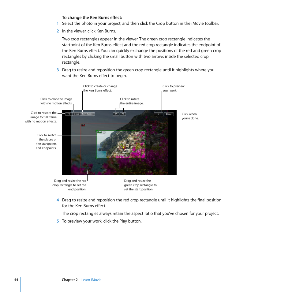 Apple iMovie '08 User Manual | Page 44 / 50