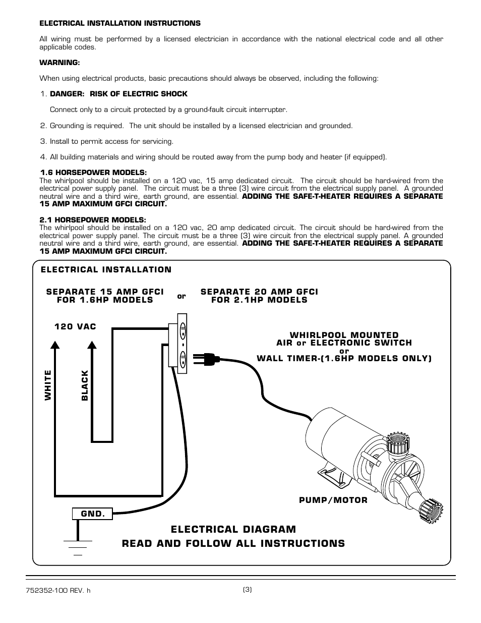 American Standard 2703.XXXW Series User Manual | Page 3 / 4