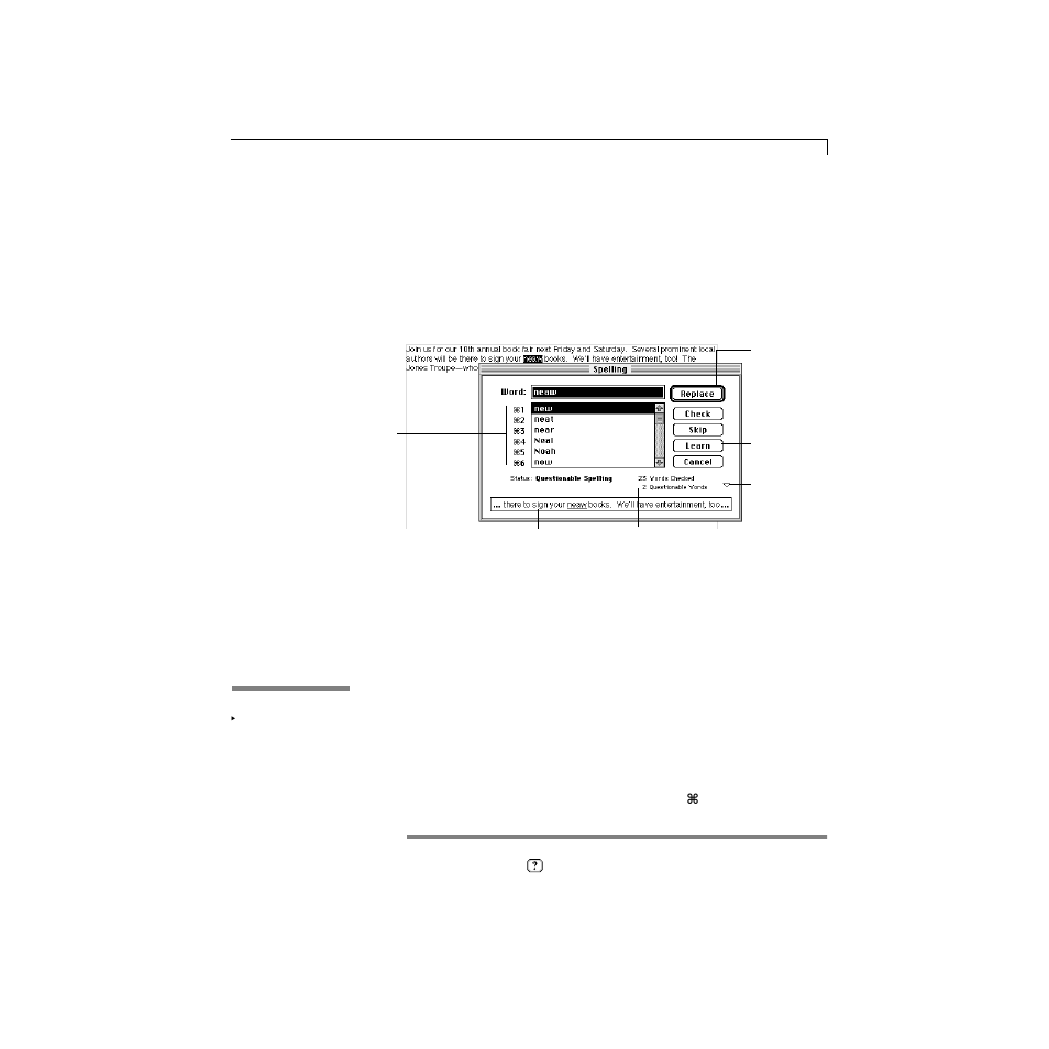 Hyphenating words | Apple AppleWorks 5 : Mac OS User Manual | Page 101 / 293