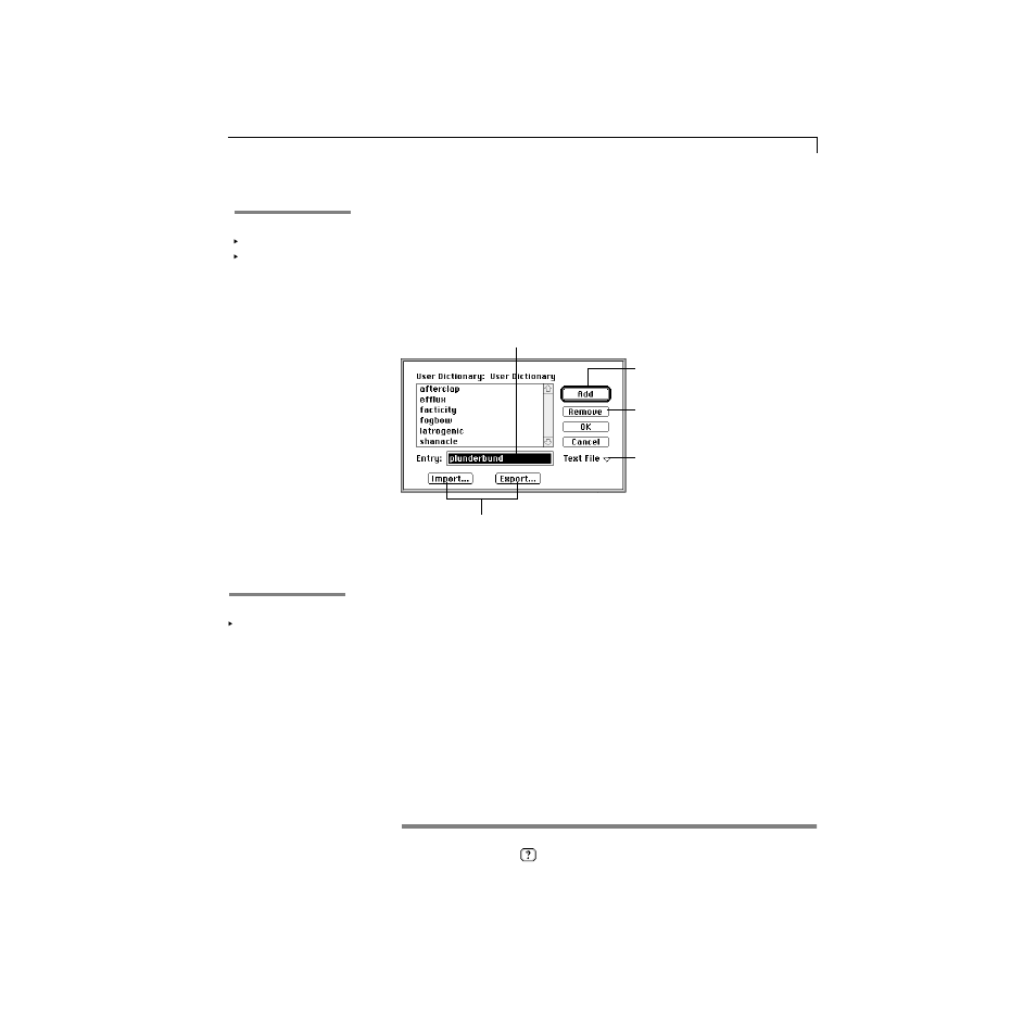 Editing dictionaries, Counting words | Apple AppleWorks 5 : Mac OS User Manual | Page 103 / 293