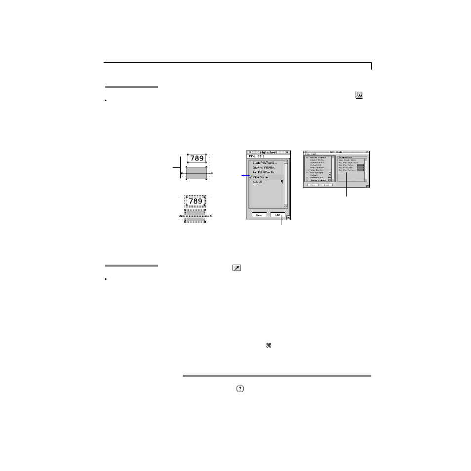 Copying an object’s attributes | Apple AppleWorks 5 : Mac OS User Manual | Page 117 / 293
