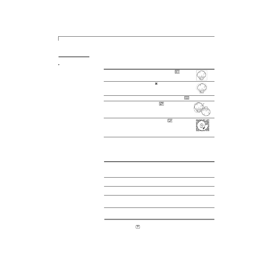 Selecting and moving images | Apple AppleWorks 5 : Mac OS User Manual | Page 136 / 293